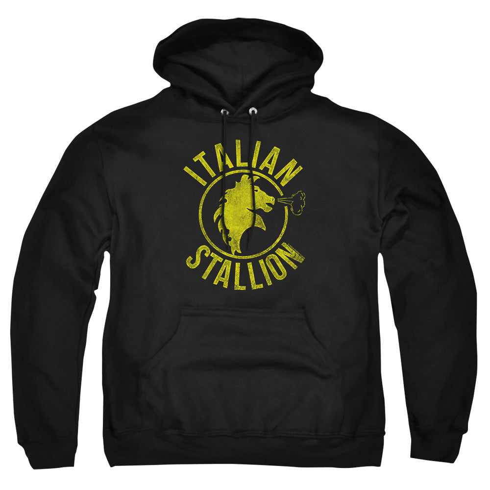 Rocky - Italian Stallion Horse - Adult Pull-over Hoodie - Black