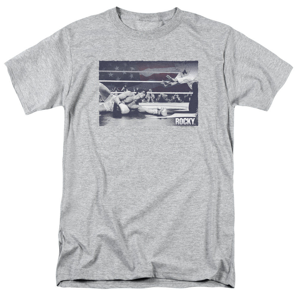 Rocky - American Will - Short Sleeve Adult 18/1 - Athletic Heather T-shirt