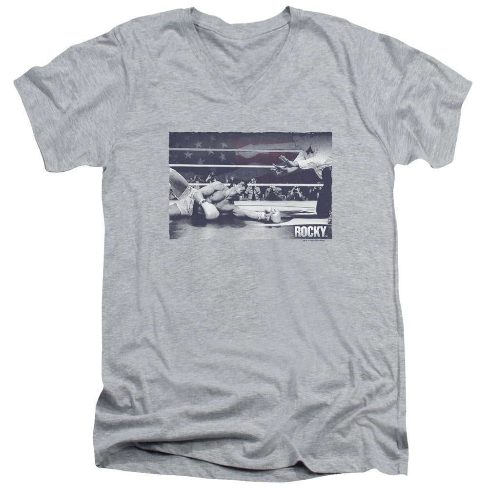 ROCKY AMERICAN WILL-S/S ADULT V-NECK T-Shirt