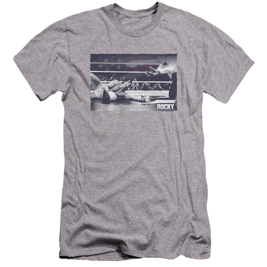 Rocky - American Will-premuim Canvas Adult Slim Fit 30/1 - Athletic Heather