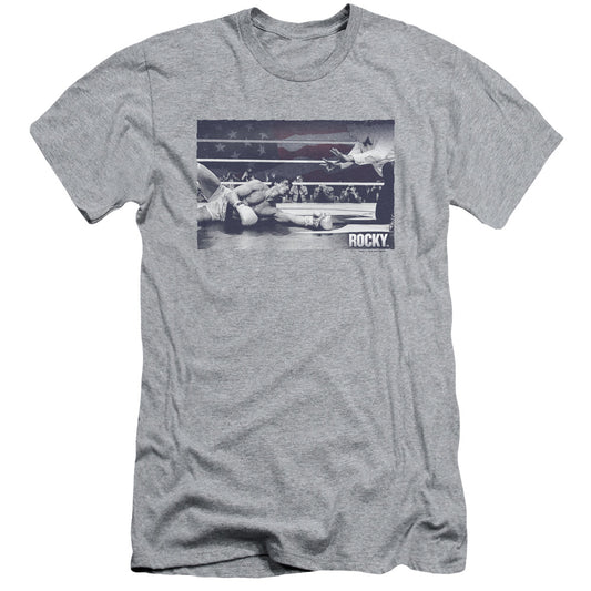 Rocky - American Will - Short Sleeve Adult 30/1 - Athletic Heather T-shirt