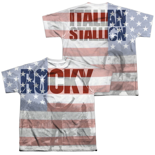 ROCKY AMERICA (FRONT/BACK PRINT)-S/S YOUTH T-Shirt
