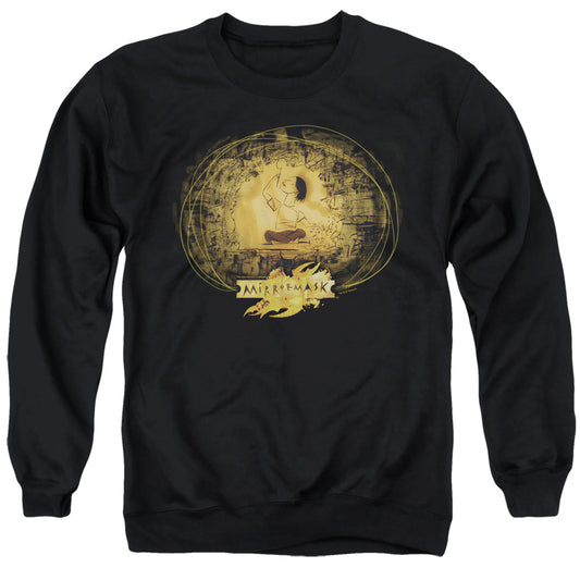 Mirrormask - Sketch - Adult Crewneck Sweatshirt - Black