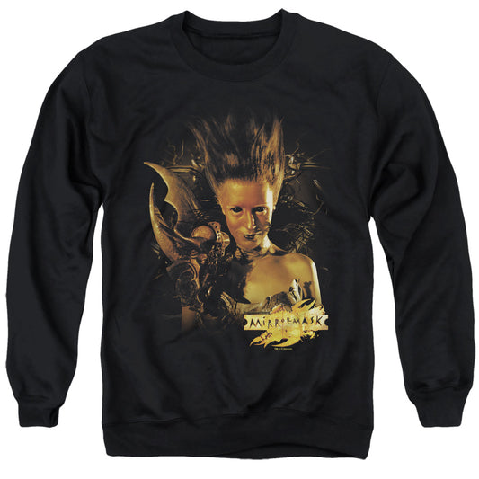 Mirrormask - Queen Of Shadows - Adult Crewneck Sweatshirt - Black