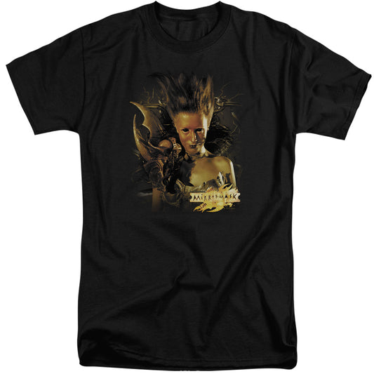 Mirrormask - Queen Of Shadows - Short Sleeve Adult Tall - Black T-shirt