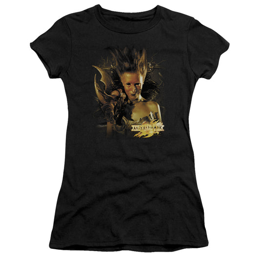 Mirrormask - Queen Of Shadows - Short Sleeve Junior Sheer - Black T-shirt
