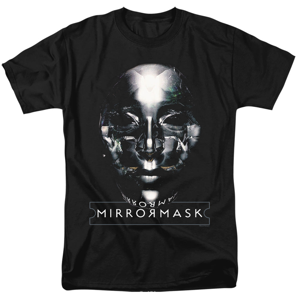 Mirrormask - Mask - Short Sleeve Adult 18/1 - Black T-shirt