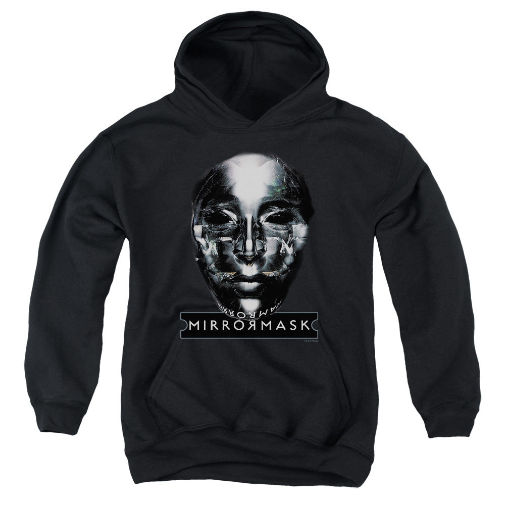Mirrormask - Mask - Youth Pull-over Hoodie - Black