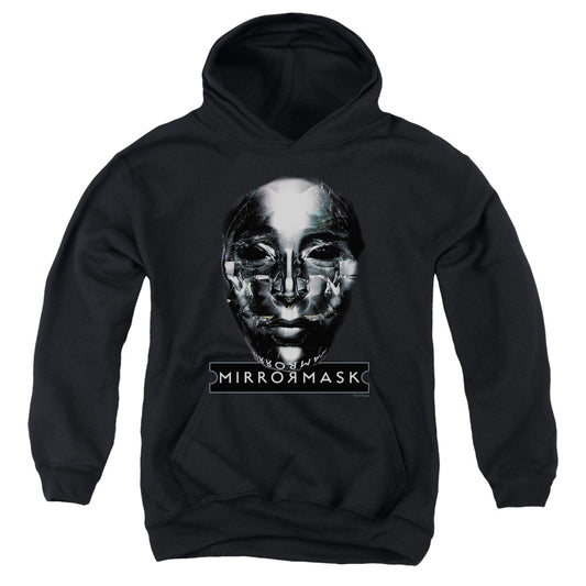 Mirrormask - Mask - Youth Pull-over Hoodie - Black