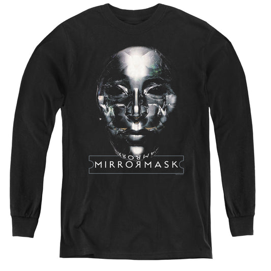 Mirrormask - Mask - Youth Long Sleeve Tee - Black