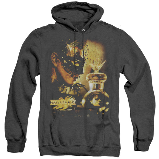 Mirrormask - Trapped - Adult Heather Hoodie - Black