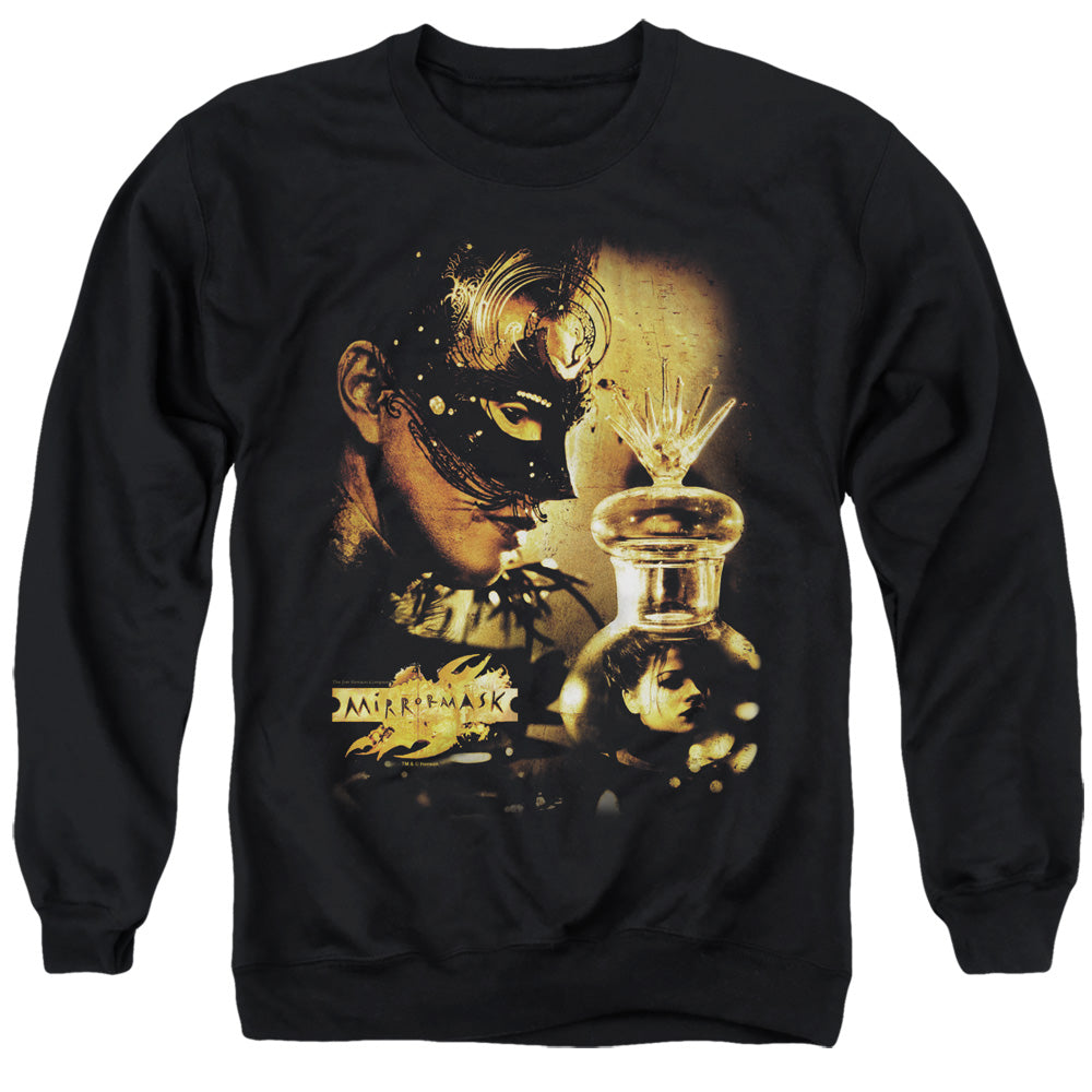 Mirrormask - Trapped - Adult Crewneck Sweatshirt - Black