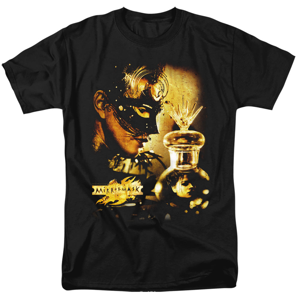 Mirrormask - Trapped - Short Sleeve Adult 18/1 - Black T-shirt