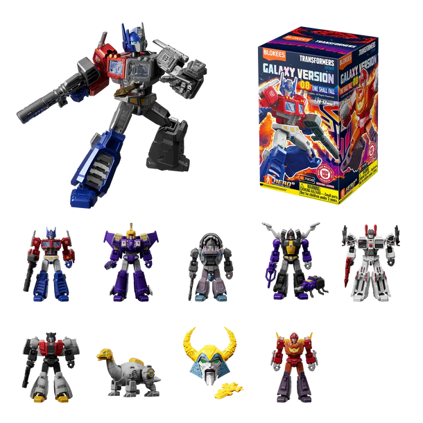 Blokees Transformers Galaxy Version 08 "One Shall Fall" Blind Box (1 random)
