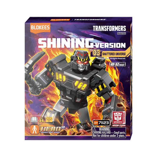 Blokees Figures Transformers Shining Version 03 Shattered Universe Blind Box (1 random)