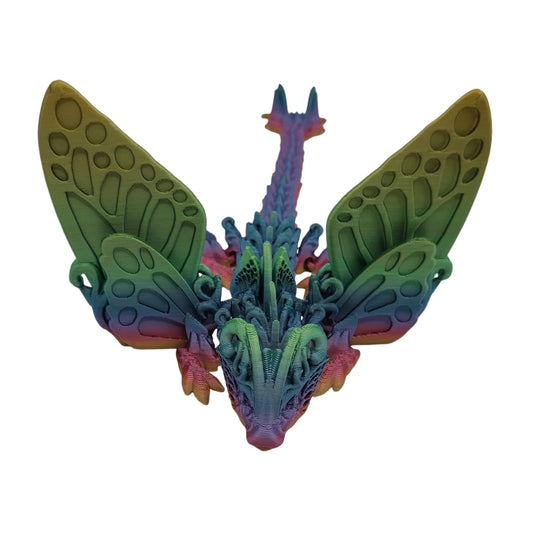 Fantasy Pets Mystic Monarch Dragon (color may vary)