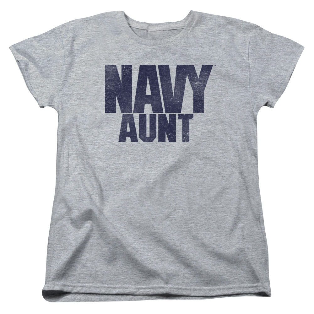 NAVY AUNT-S/S WOMENS T-Shirt