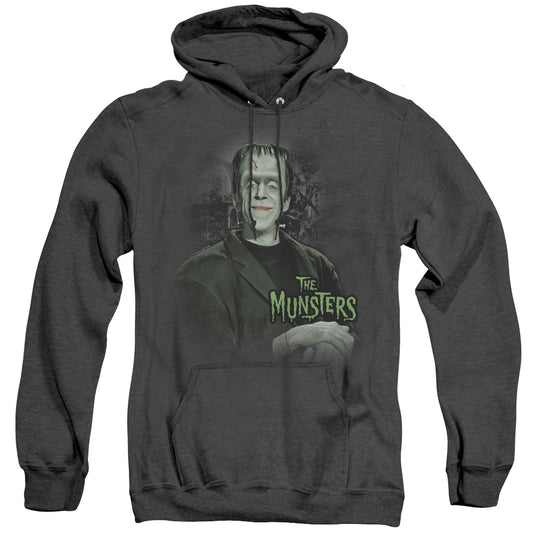 The Munsters - Man Of The House - Adult Heather Hoodie - Black