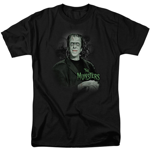 The Munsters - Man Of The House - Short Sleeve Adult 18/1 - Black T-shirt