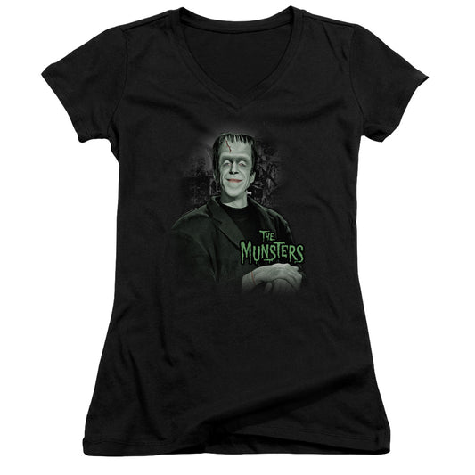 The Munsters - Man Of The House - Junior V-neck - Black