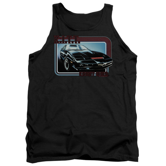 Knight Rider - Kitt - Adult Tank - Black