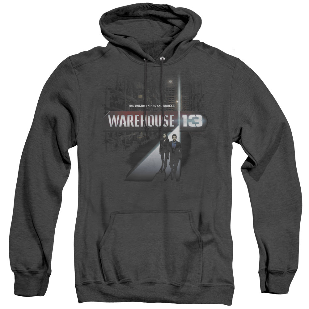 Warehouse 13 - The Unknown - Adult Heather Hoodie - Black