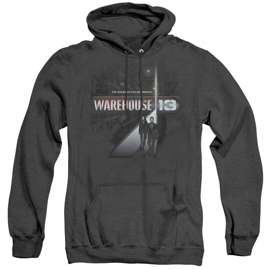 Warehouse 13 - The Unknown - Adult Heather Hoodie - Black