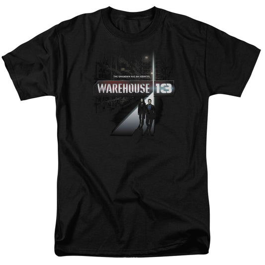 Warehouse 13 - The Unknown - Short Sleeve Adult 18/1 - Black T-shirt