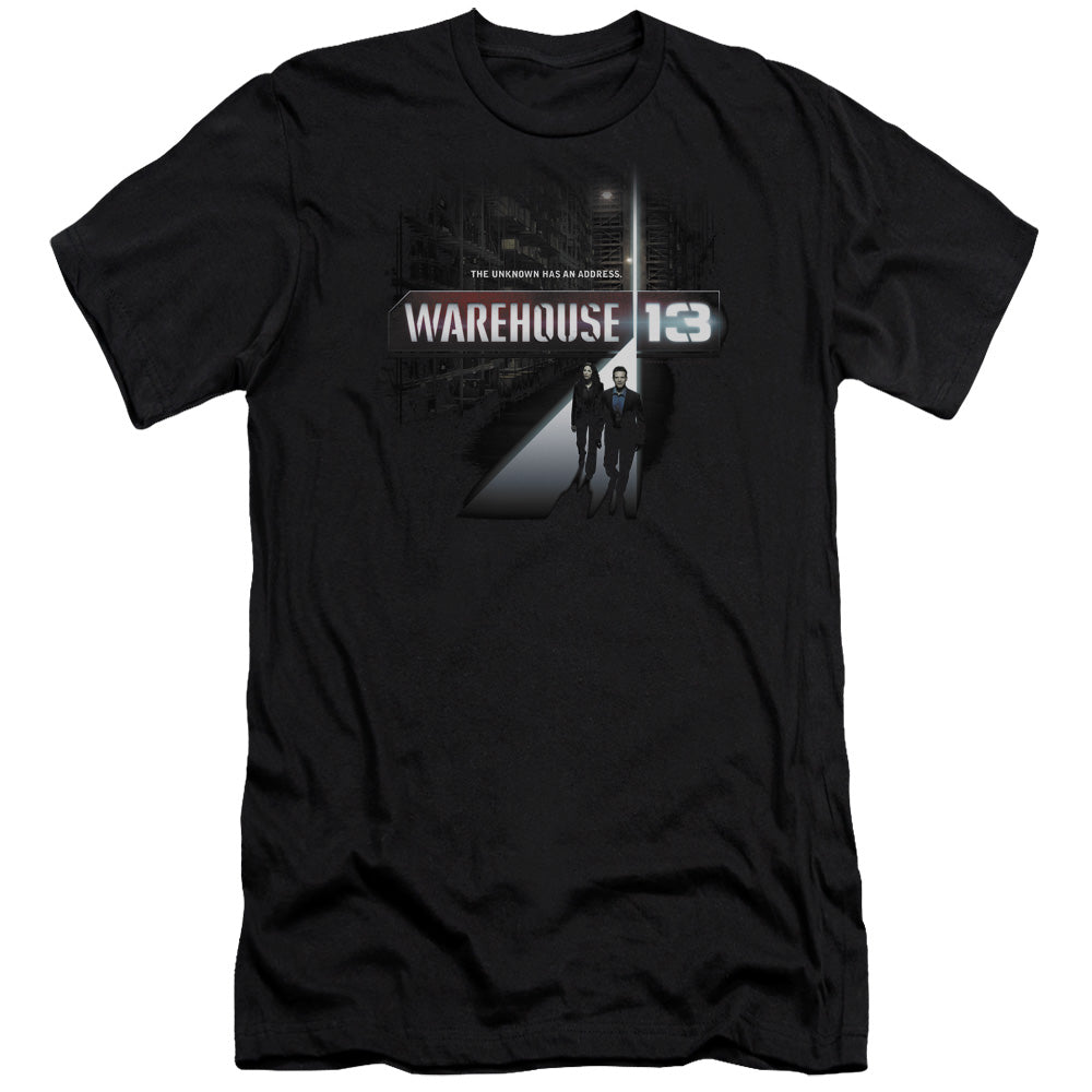 Warehouse 13 - The Unknown - Short Sleeve Adult 30/1 - Black T-shirt