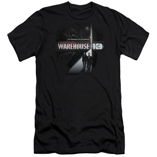 Warehouse 13 - The Unknown - Short Sleeve Adult 30/1 - Black T-shirt