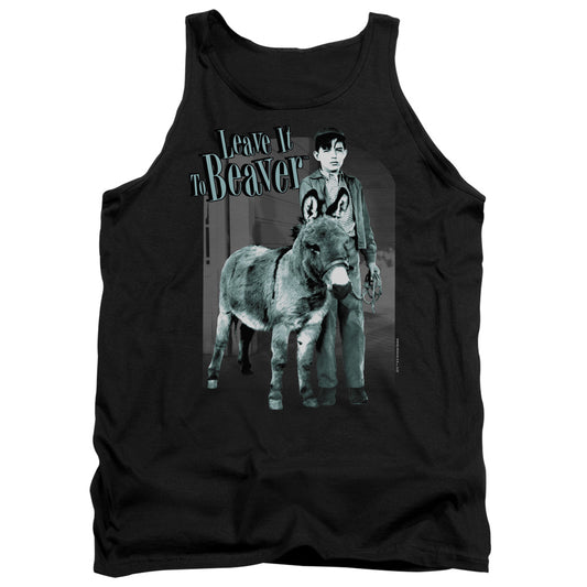 Leave It To Beaver - Up To Something - Adult Tank - Black