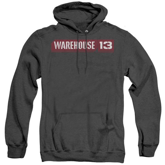 Warehouse 13 - Logo - Adult Heather Hoodie - Black