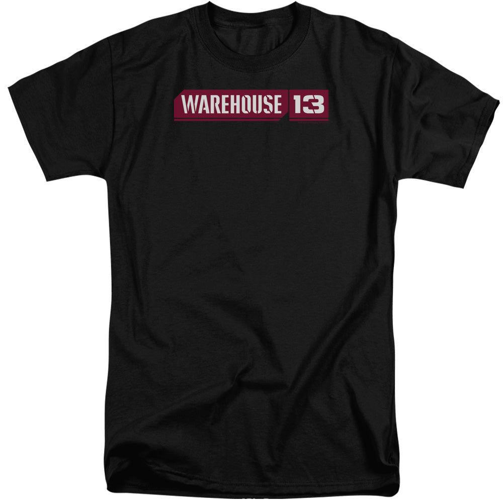 Warehouse 13 - Logo - Short Sleeve Adult Tall - Black T-shirt