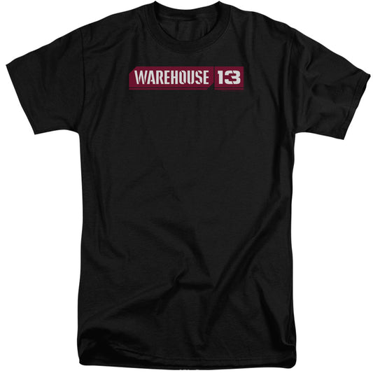 Warehouse 13 - Logo - Short Sleeve Adult Tall - Black T-shirt