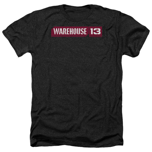 Warehouse 13 - Logo - Adult Heather-black