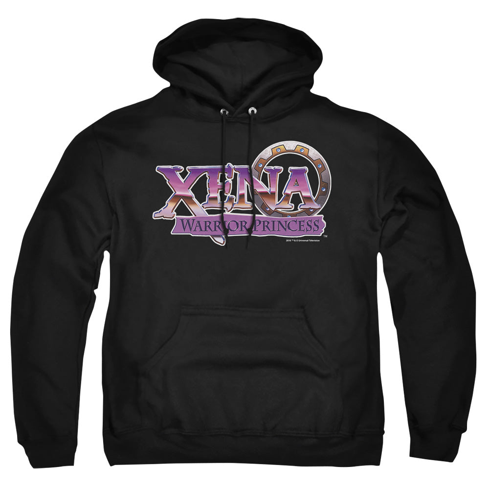 Xena - Logo - Adult Pull-over Hoodie - Black