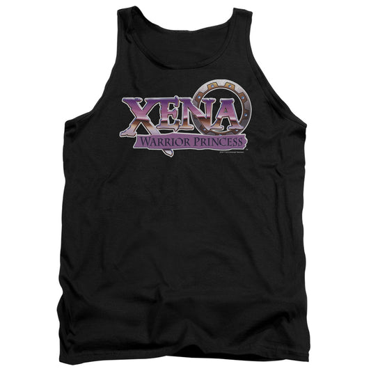 Xena - Logo - Adult Tank - Black