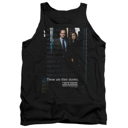 Law And Order Svu - Svu - Adult Tank - Black