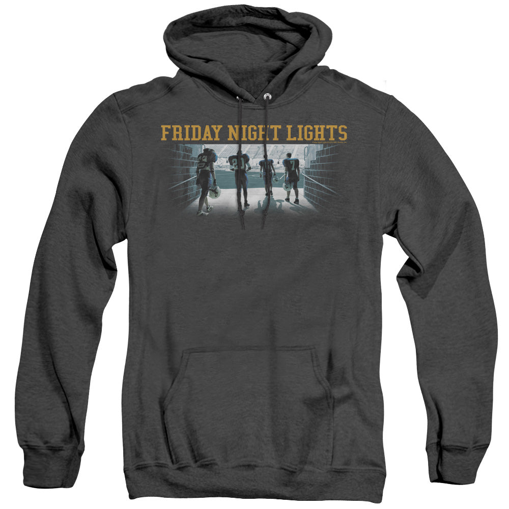 Friday Night Lights - Game Time - Adult Heather Hoodie - Black