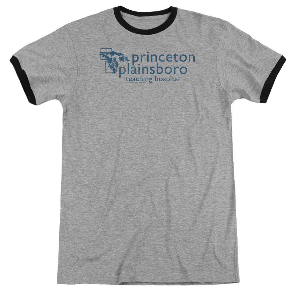 House - Princeton Plainsboro - Adult Ringer - Heather/black