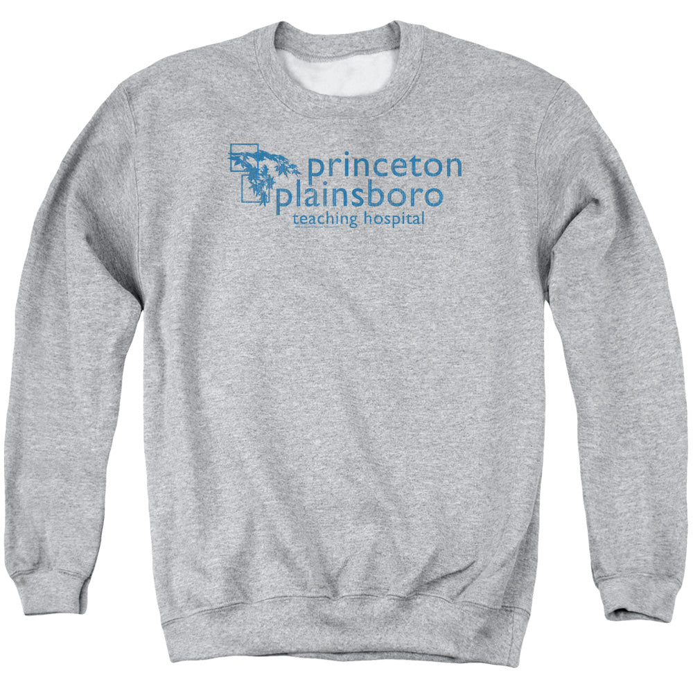 House - Princeton Plainsboro - Adult Crewneck Sweatshirt - Athletic Heather