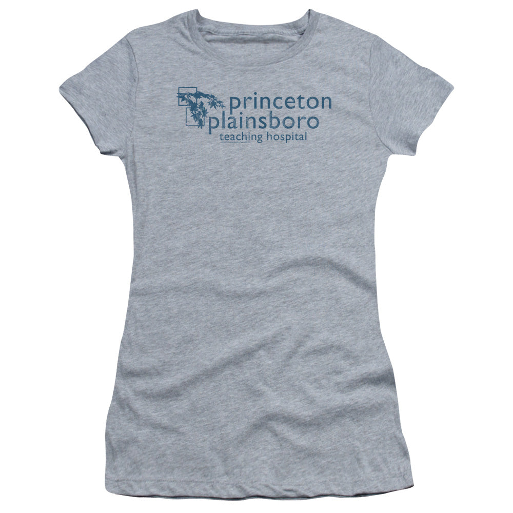 House - Princeton Plainsboro - Short Sleeve Junior Sheer - Athletic Heather T-shirt