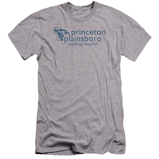House - Princeton Plainsboro-premuim Canvas Adult Slim Fit 30/1 - Athletic Heather