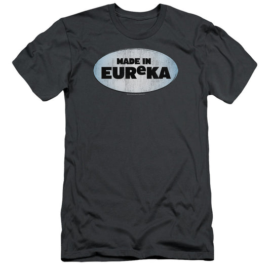 Eureka - Made In Eureka - Short Sleeve Adult 30/1 - Charcoal - Sm - Charcoal T-shirt