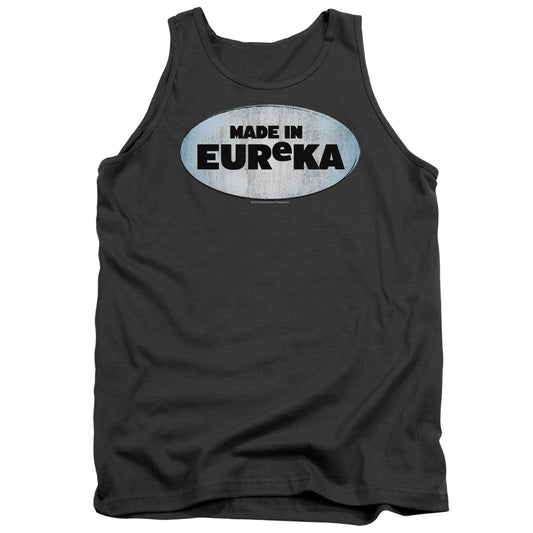 Eureka - Made In Eureka - Adult Tank - Charcoal - Sm - Charcoal
