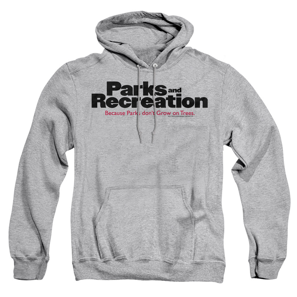 Parks And Rec - Logo - Adult Pull-over Hoodie - Athletic Heather