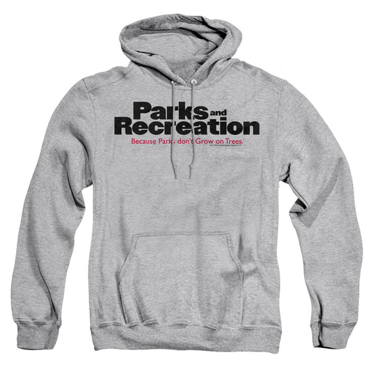 Parks And Rec - Logo - Adult Pull-over Hoodie - Athletic Heather