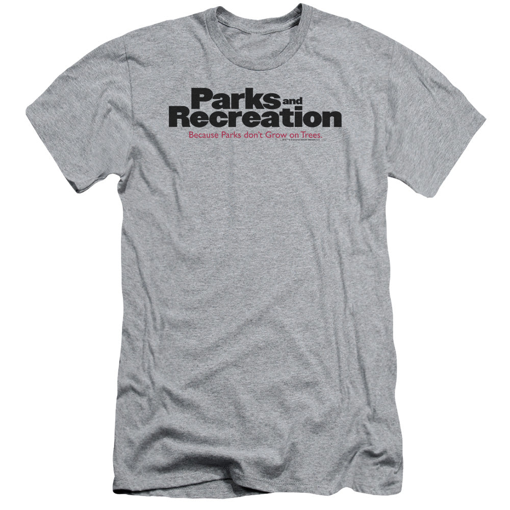 PARKS AND REC LOGO - S/S ADULT 30/1 - ATHLETIC HEATHER T-Shirt