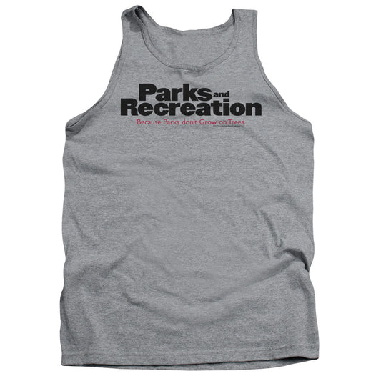 Parks And Rec Logo - Adult Tank - Athletic Heather