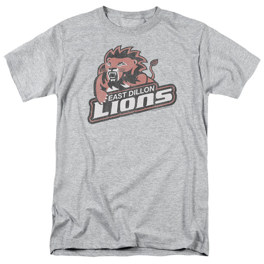 Friday Night Lights - East Dillion Lions - Short Sleeve Adult 18/1 - Athletic Heather T-shirt